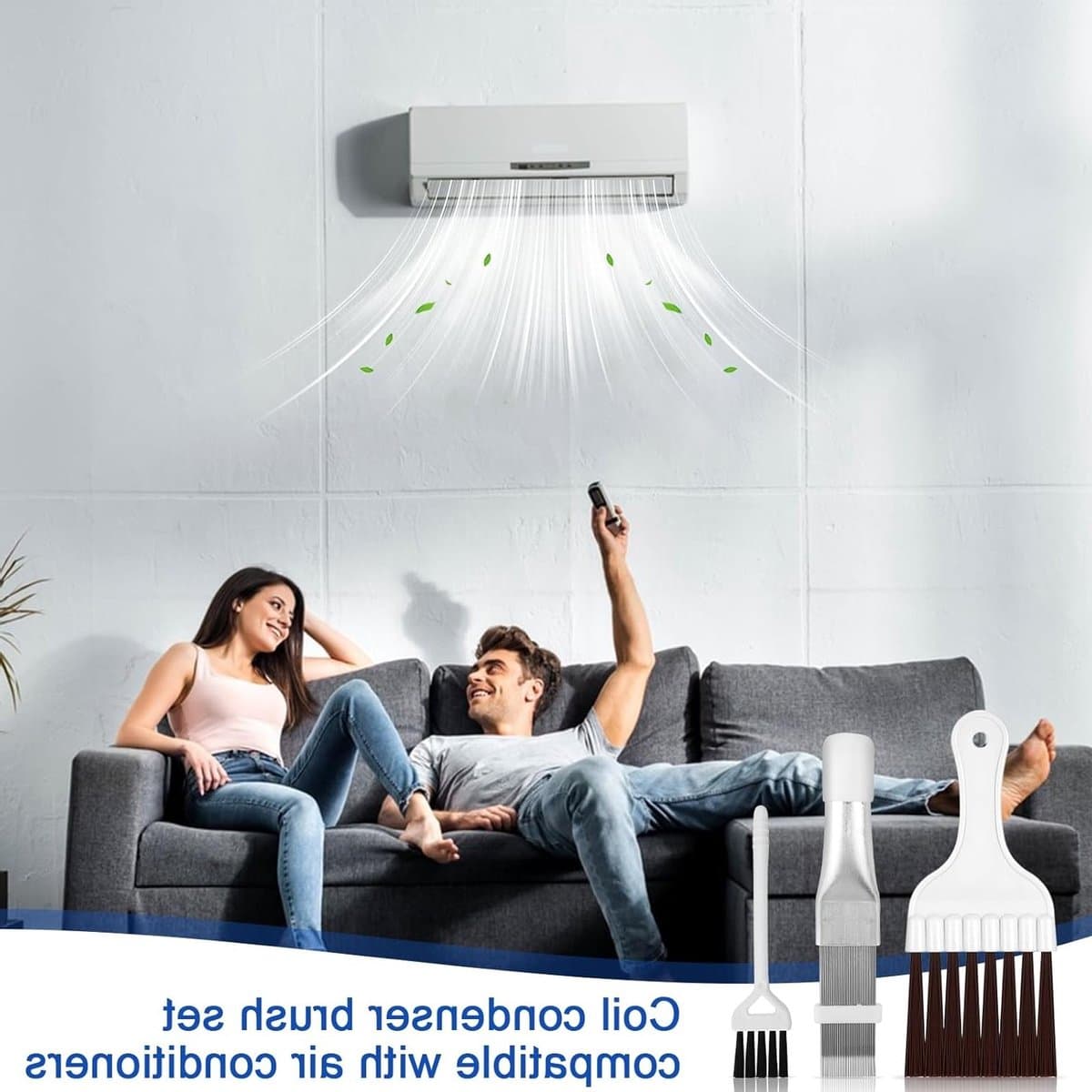 3-delige Reinigingsset voor Warmtepomp Droger en Airconditioning - Slat Cleaner en Borstels voor Efficiënte Onderhoud thumbnail 6