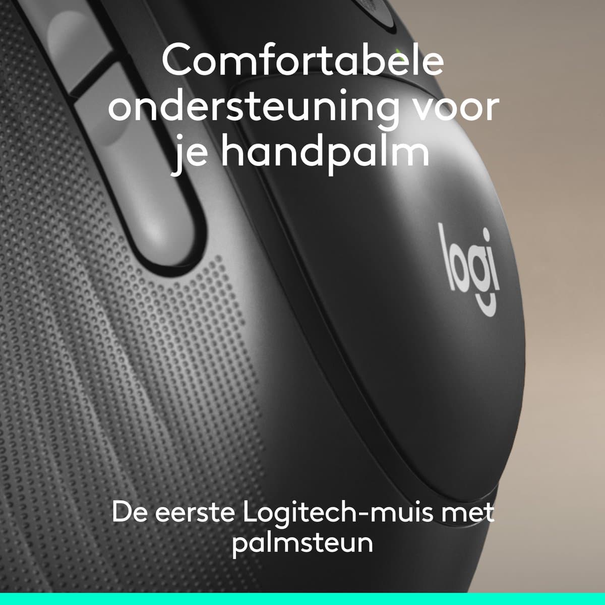 Logitech Signature Comfort Plus M850L - Draadloze Bluetooth Muis - Ergonomisch - Zwart thumbnail 4