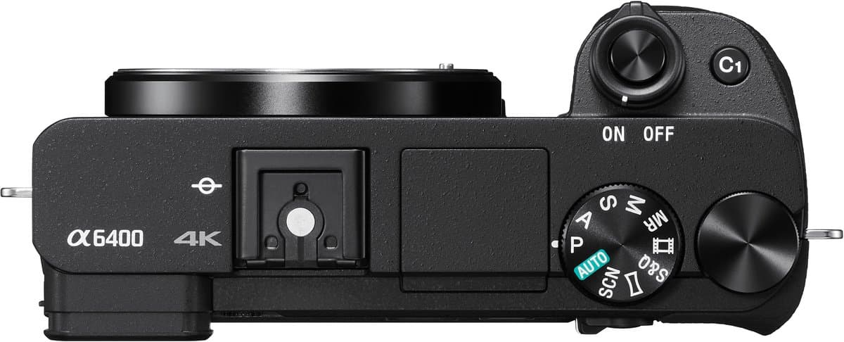 Sony A6400 + 16-50mm lens - APS-C Systeemcamera – Zwart thumbnail 3