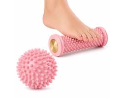 GUAPÀ® Voetmassage Roller met Massage Bal - Voetreflexologie - Plantar Fasciitis - Voetroller - Massagebal - Massageroller - Triggerpoint Bal - Voetmassage Apparaat - Fascia Release Ball - Voetmassage Apparaat Voetcomfort Roller met Massage Bal