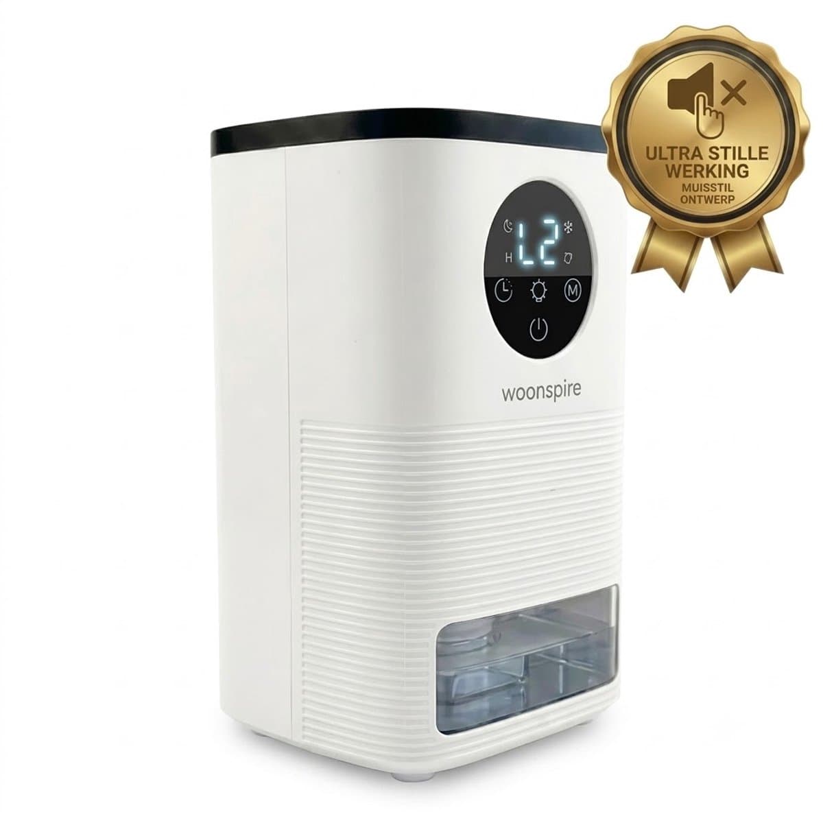 Woonspire AirLite Luchtontvochtiger - 23W, fluisterstil, 1500ml
