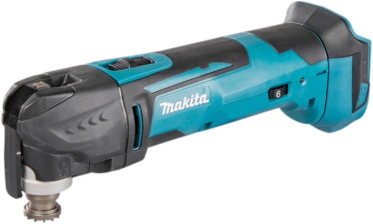 Makita DTM51RT1J3 18V Li-Ion Accu multitool set (1x 5.0Ah accu) + 41 delige accessoireset in Mbox - snelwissel thumbnail 5