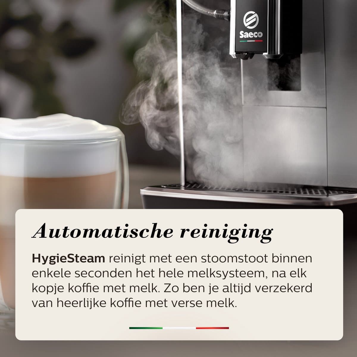 Saeco GranAroma SM6585/00 - Espressomachine - 16 Dranken met melksysteem - Volautomatisch - Koffiemachine met bonen + AquaClean filter - Metaal/Zwart thumbnail 7