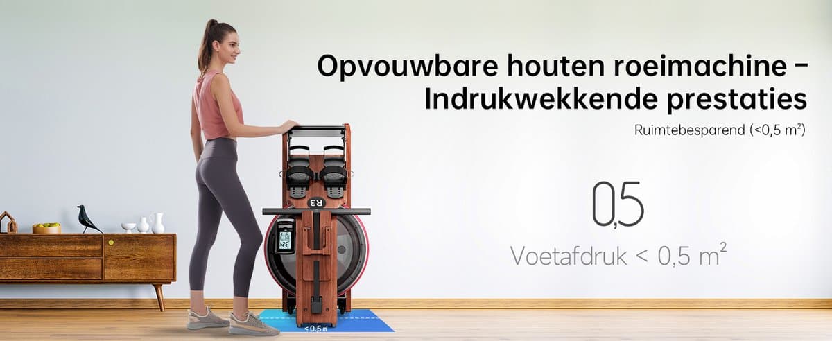 JASPORT R3 inklapbare roeimachine met waterweerstand thumbnail 8