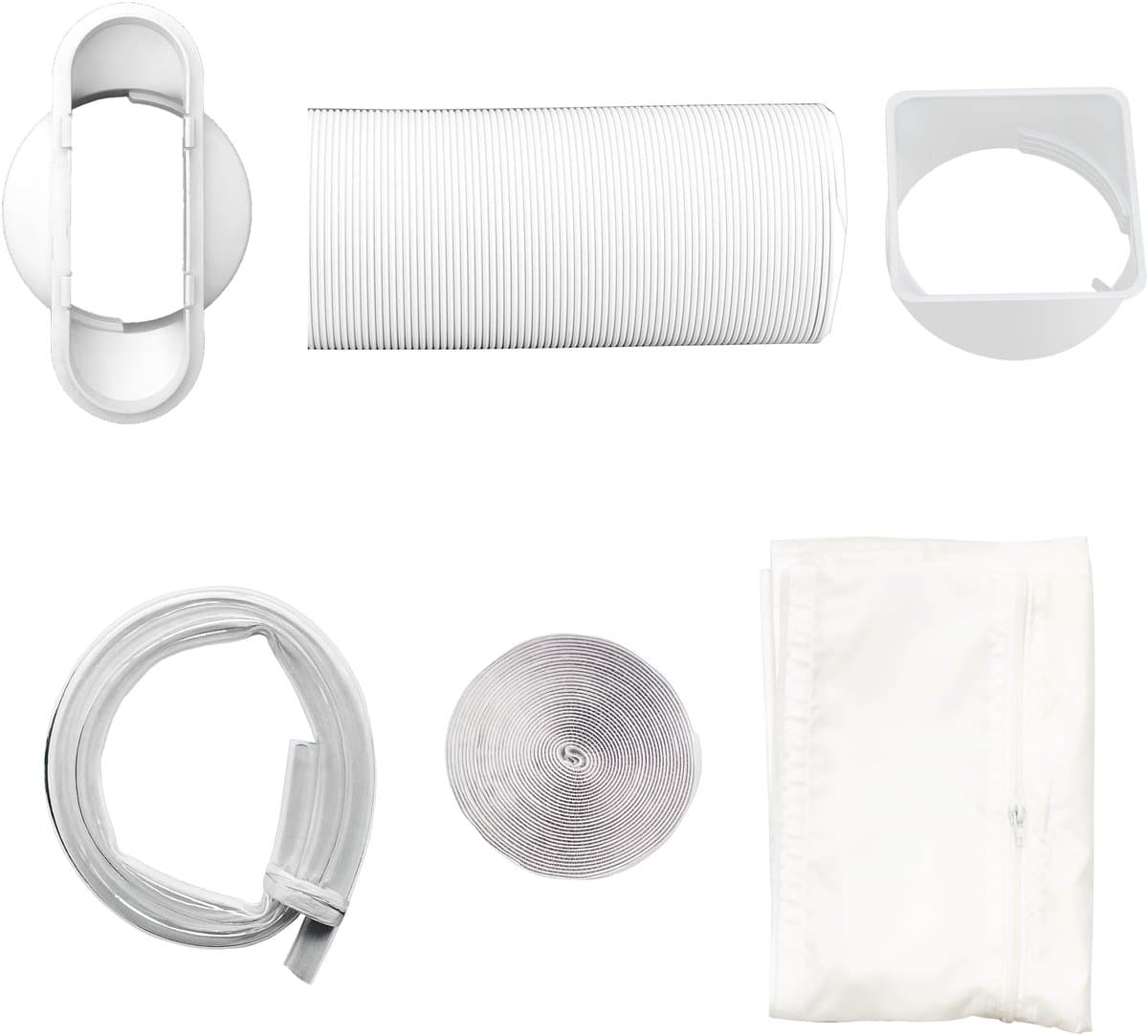 Inventum AC126WH Mobiele Airco - 12000 BTU Airconditioning - 4-in-1 - Koelen, Verwarmen, Ventilator, Ontvochtiger - Tot 105 m³ - Afdichtingskit - Wit thumbnail 5