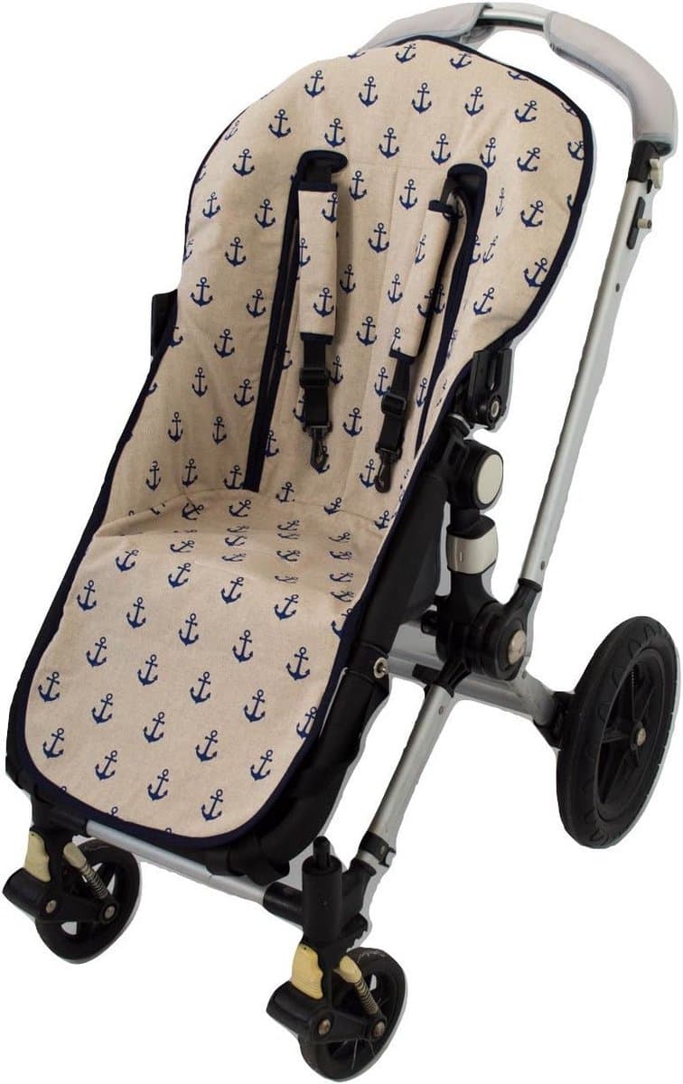 AMZ8800 Matte Bugaboo en gordelbeschermer voor kinderwagen, Sailor thumbnail 2