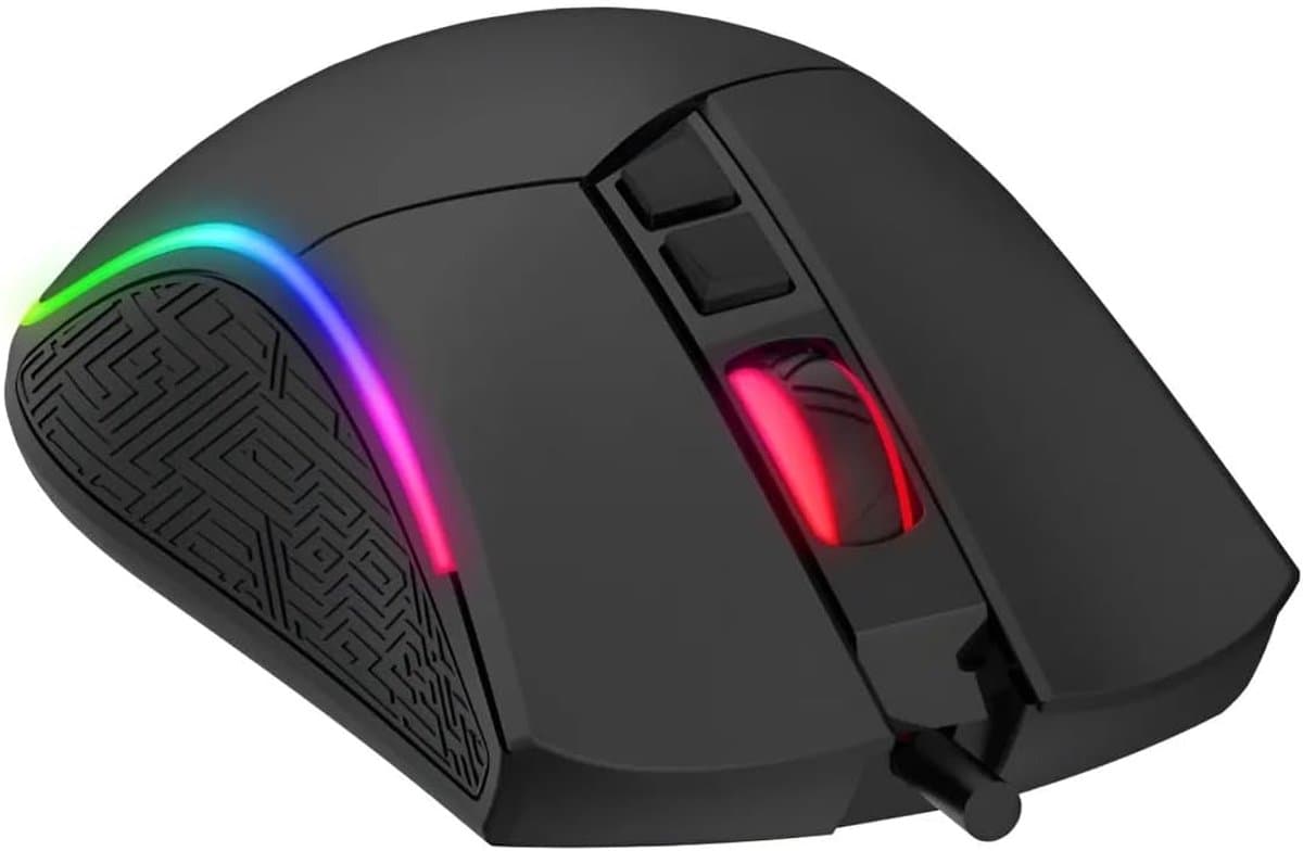 Havit Bedrade Gaming Muis - 7200DPI RGB Ergonomisch - afbeelding 1
