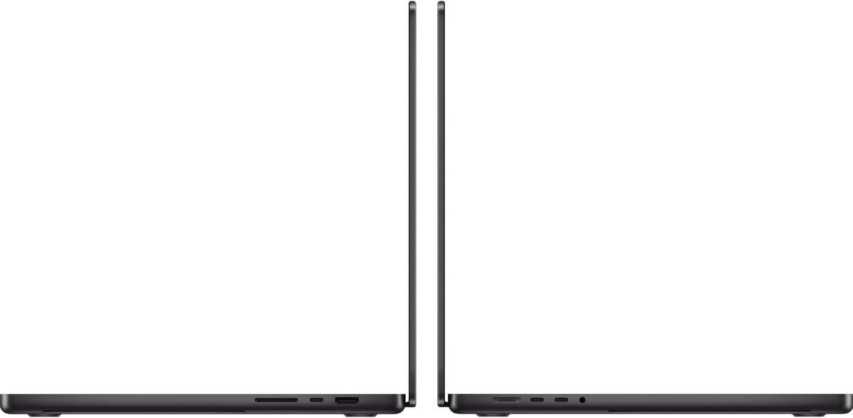 MacBook Pro Retina 16" 2024 M4 Pro 4,5 GHz 24 GB 512 GB SSD Zwart Sidéral thumbnail 2