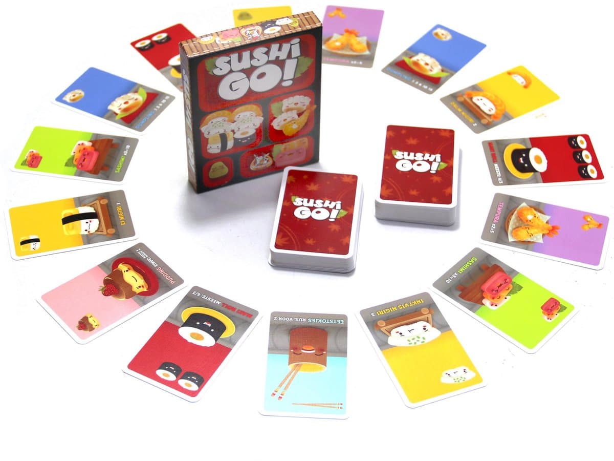 White Goblin Games Sushi Go Kaartspel - Drafting-spel in doosje thumbnail 4