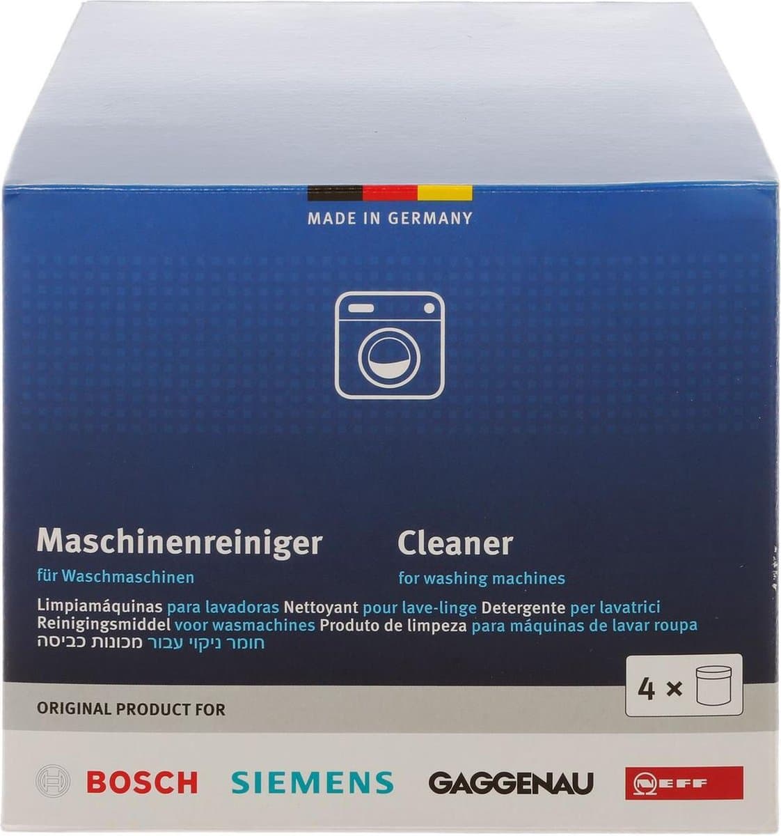 Bosch/Siemens Wasmachine reiniger - 4x200g, geurverlichtend thumbnail 6