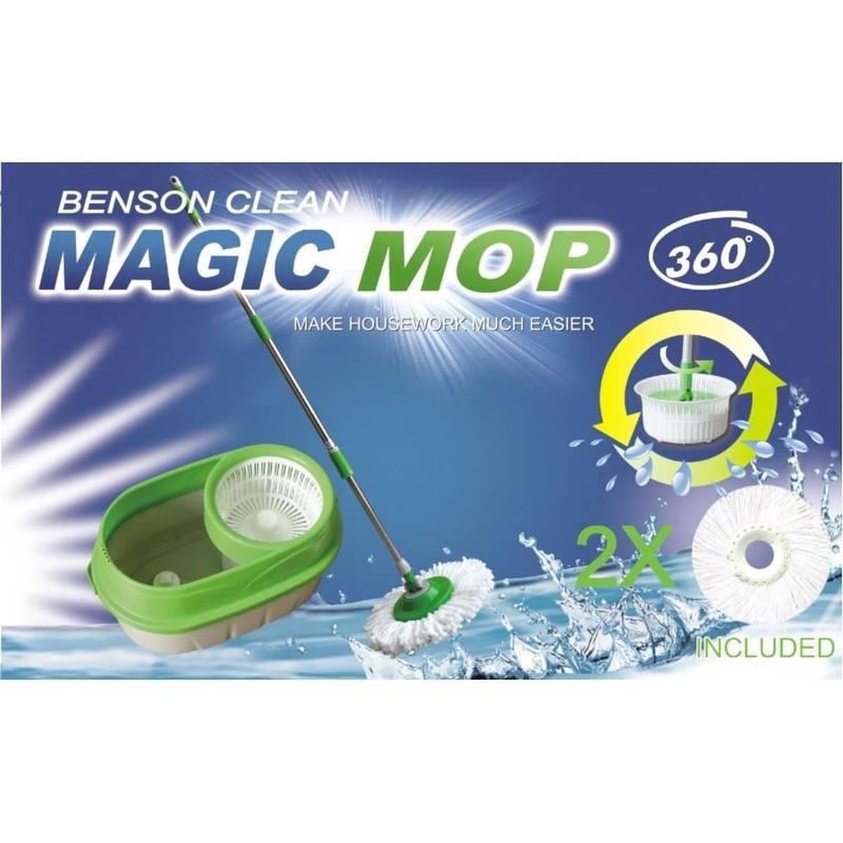 BensonClean Spin Mop - Inclusief Emmer thumbnail 7