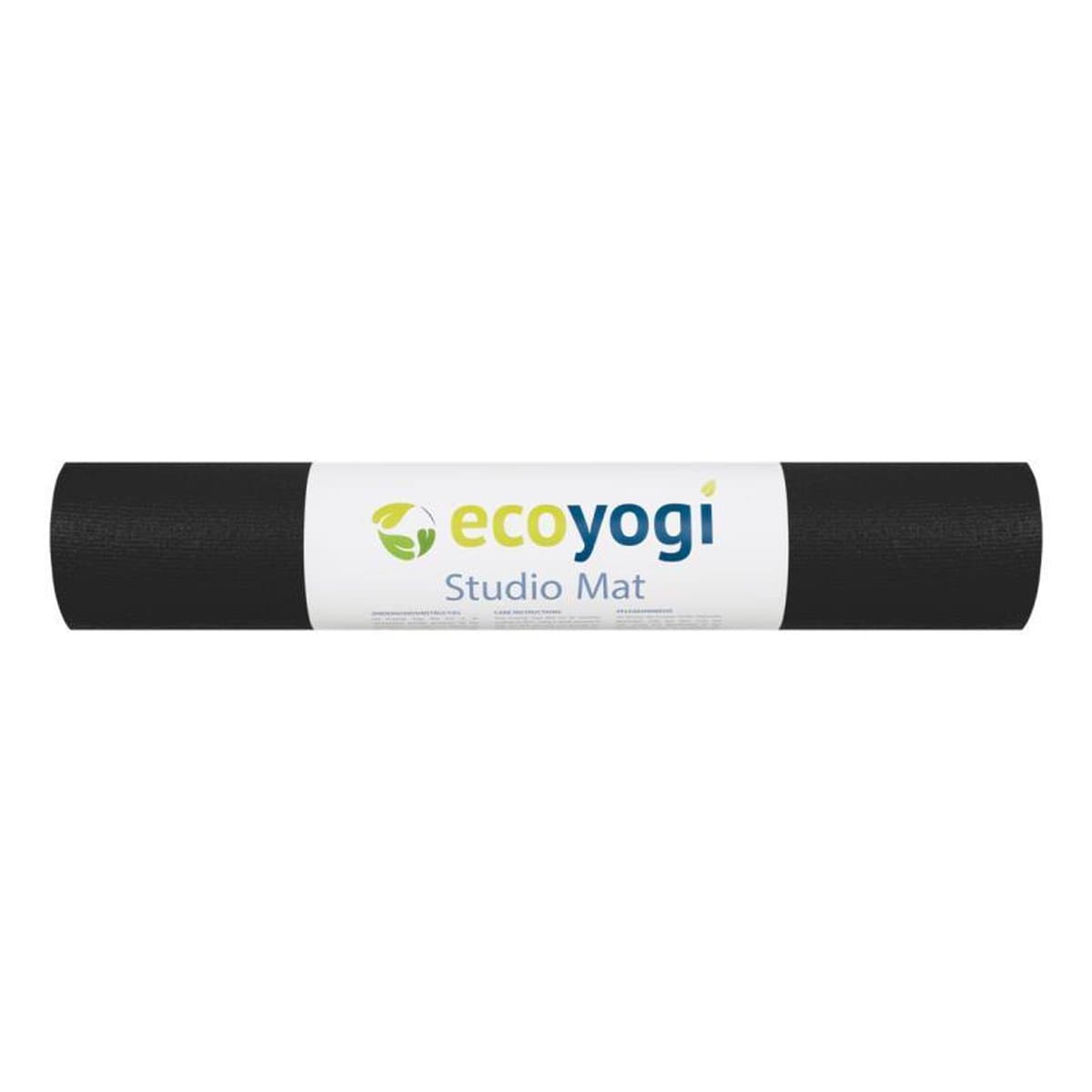 Yogamat Studio PVC extra lang en breed Zwart - Ecoyogi – 200 x 80 cm – dikte 4,5 mm – Ökotex certificaat thumbnail 2