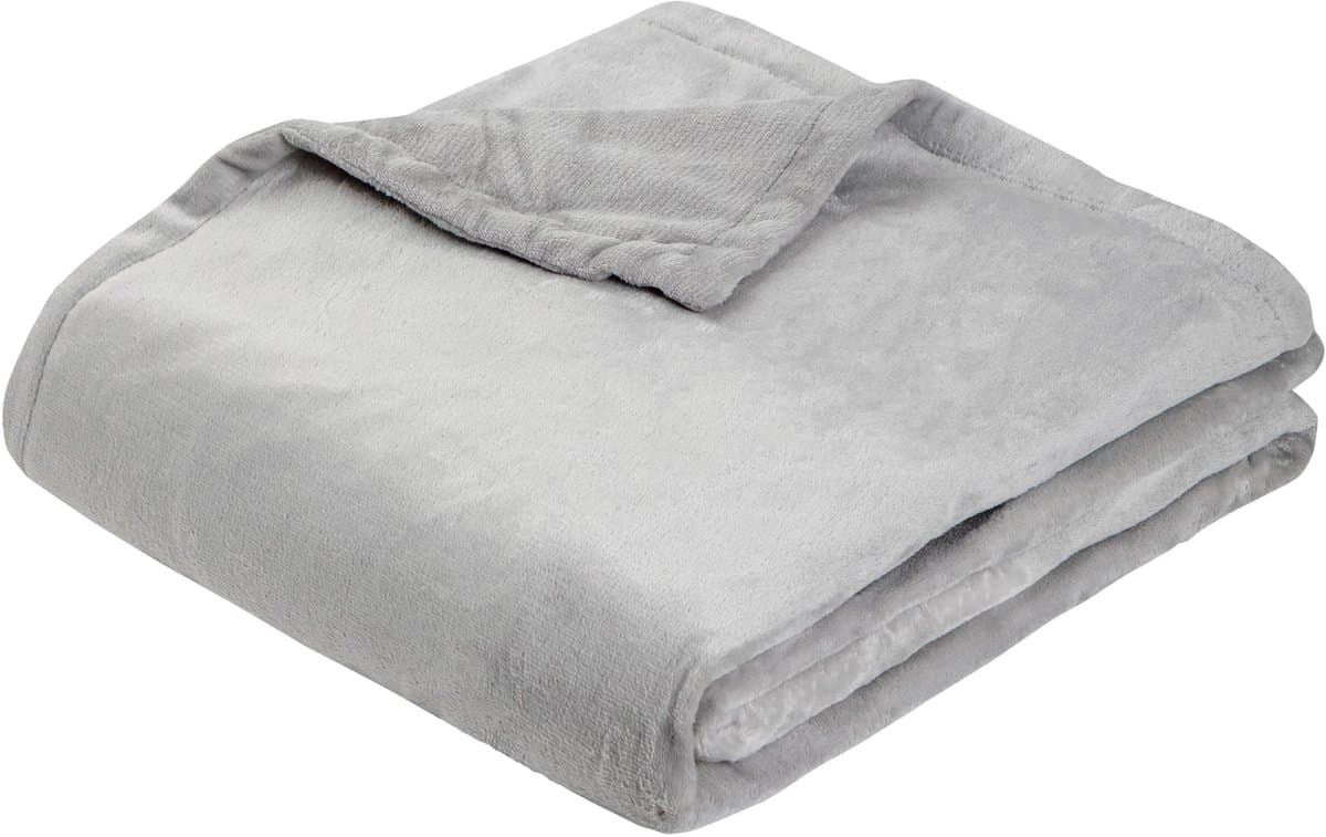 Inventum HB185G elektrische verwarmde bovendeken 180x130 cm - Eenpersoons - 4 warmtestanden - Uitwasbaar - Automatische uitschakeling - Fleece - Lichtgrijs thumbnail 7