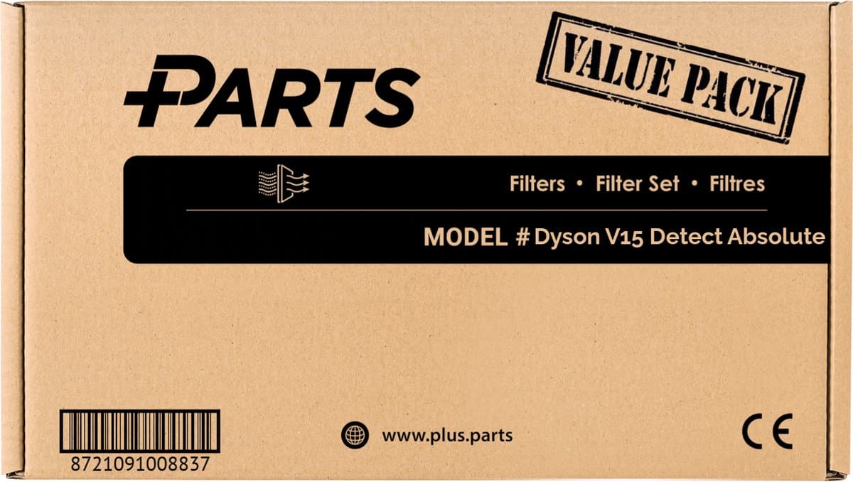 Dyson V15 Detect Absolute Filters (3 Stuks, Plus.Parts® alternatief voor 970013-02) thumbnail 7