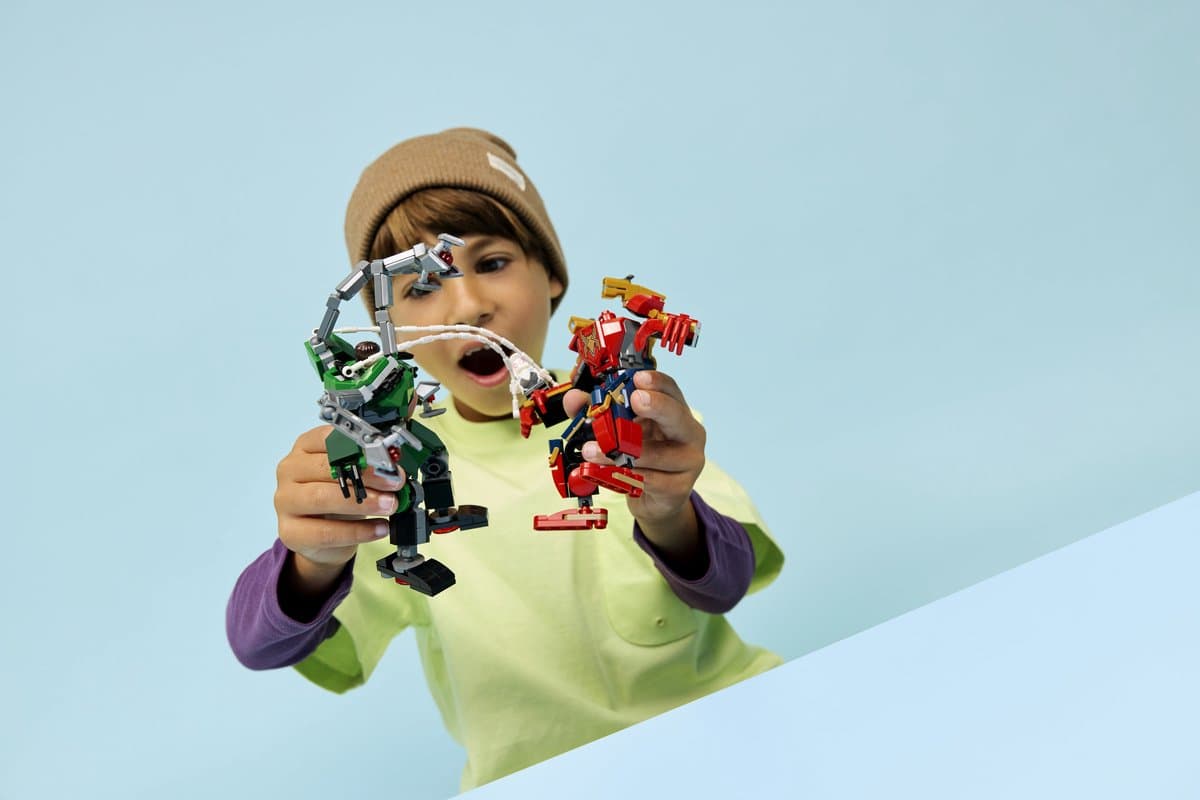 LEGO Marvel Mechaduel: Spider-Man vs. Doc Ock – 2 verstelbare mecha thumbnail 5