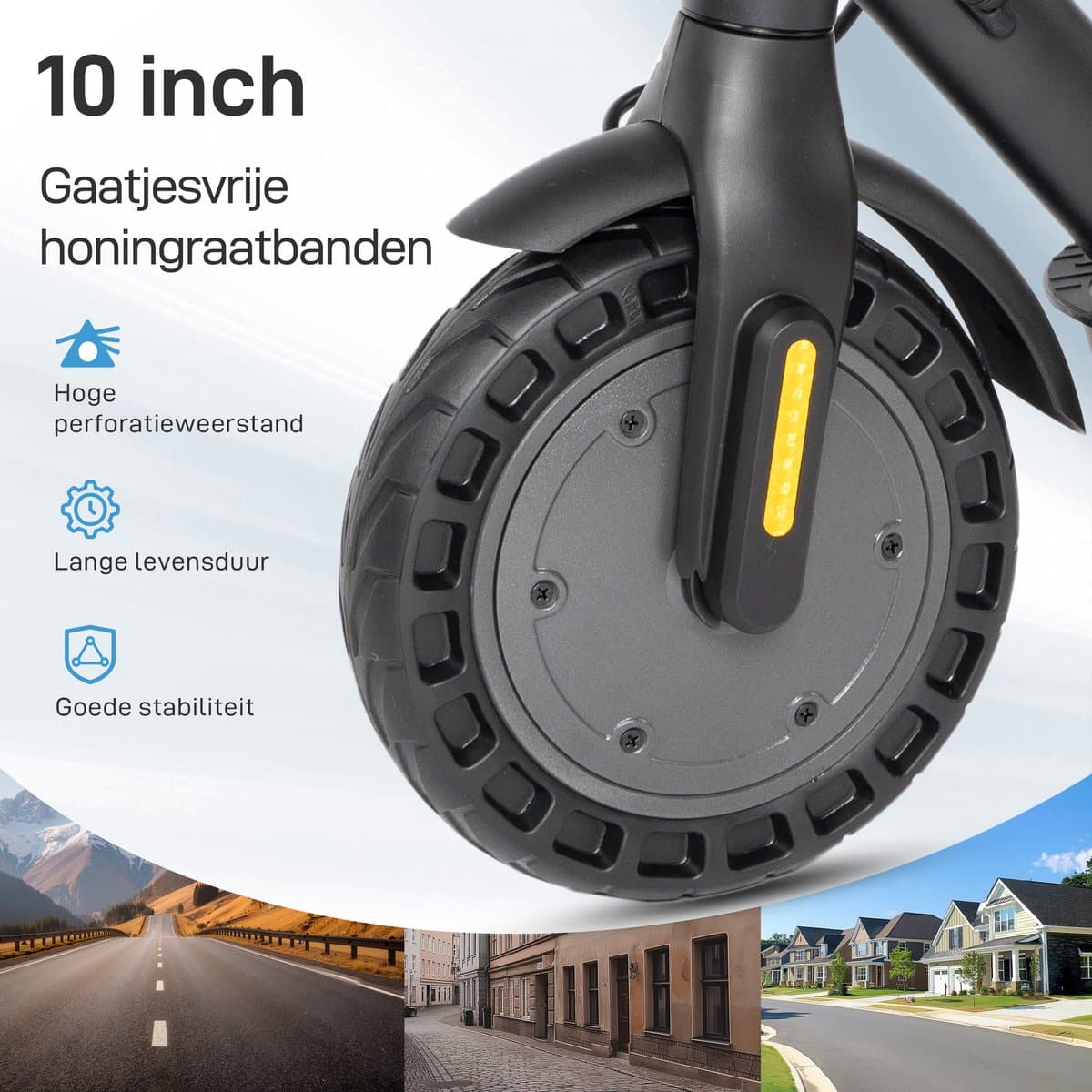 LEAWIN E5PRO Elektrische Step - 375Wh - 30 km actieradius thumbnail 3