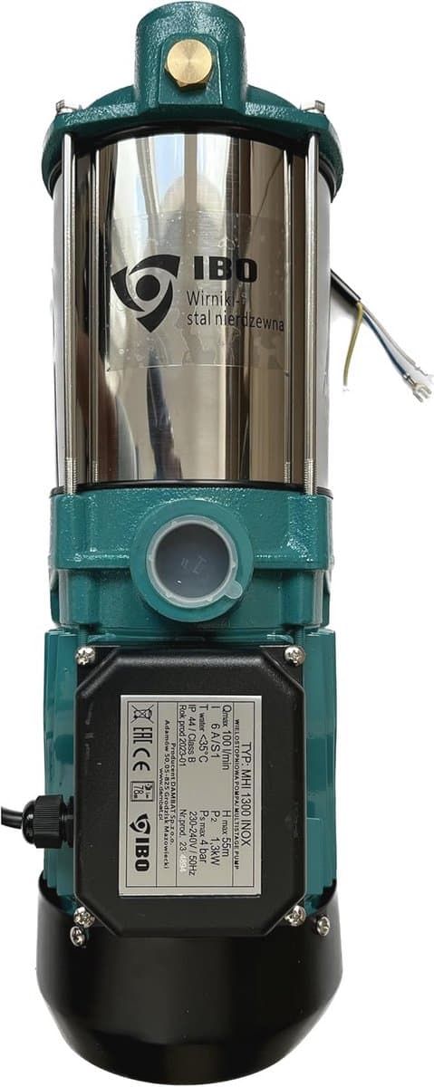Centrifugaalpomp 1300W voor Tuin en Huiswaterinstallatie - 6000 l/h en 55 m Opvoerhoogte thumbnail 6