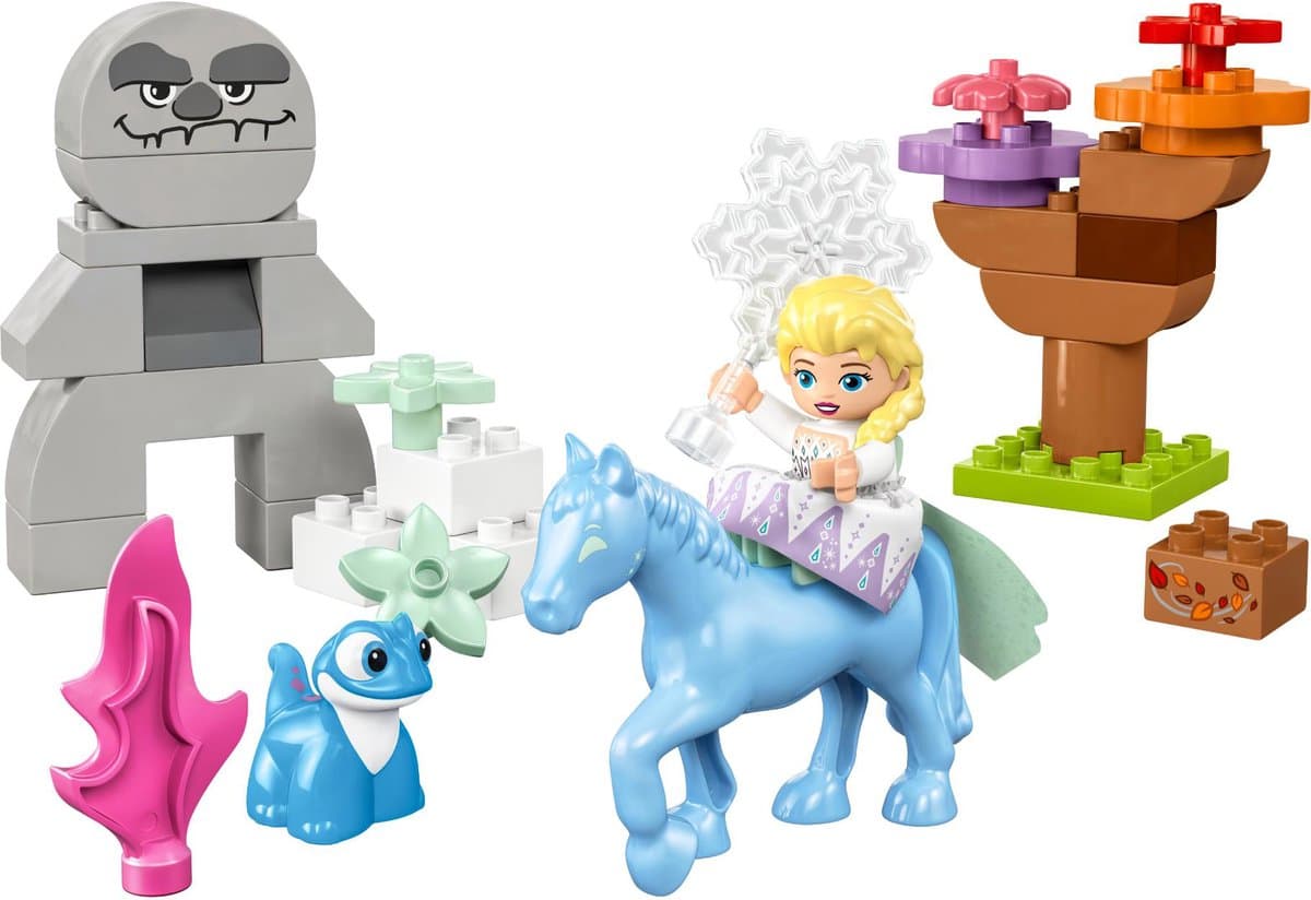 LEGO DUPLO Elsa en Bruni Betoverde Bos - 31-delige bouwset thumbnail 4