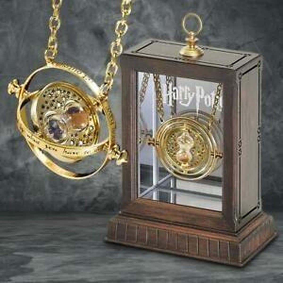 Noble Collection Harry Potter Time Turner ketting goudkleurig thumbnail 2