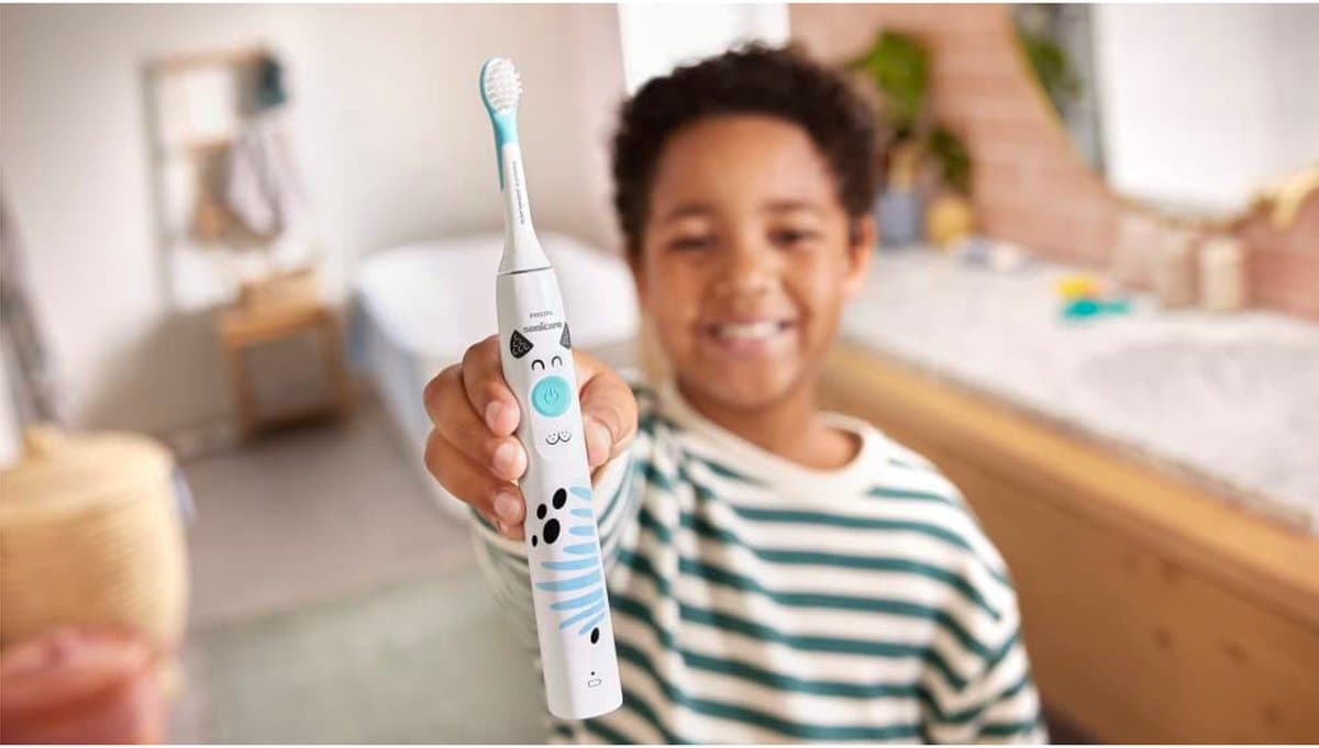 Philips Sonicare HX3603/01 – sonische tandenborstel – voor kinderen - Wit thumbnail 5