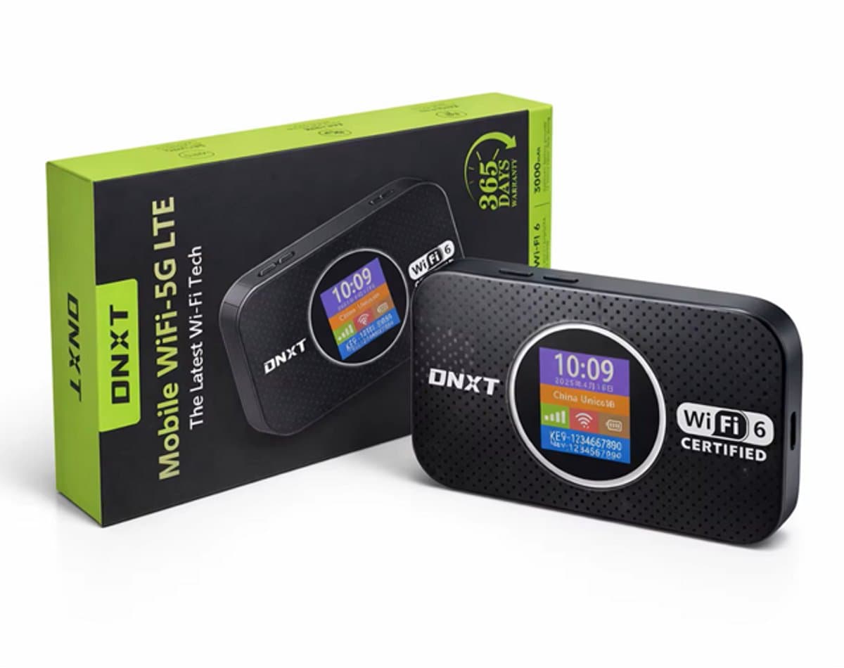 DNXT 4G LTE WiFi Router: draagbaar internet met WiFi 6 thumbnail 4