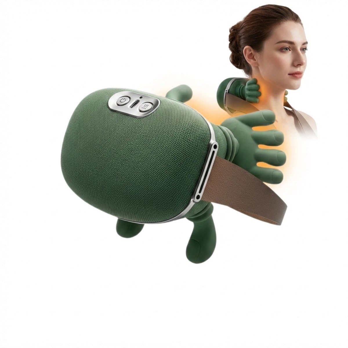 Shiatsu Nekmassagekussen met Warmte