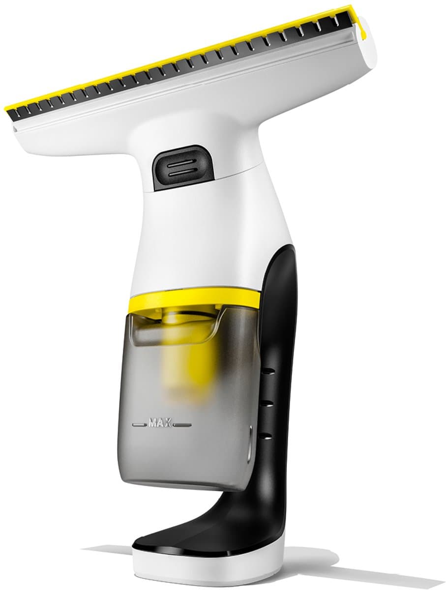 Kärcher Window Vac WV 1 Compact Care draadloze ruitenreiniger - Raamwisser met looptijd accu 25 minuten voor 70 m² - Ramenwasser voor douche en andere gladde oppervlakken - Incl. sproeiflacon en microvezeldoek thumbnail 2