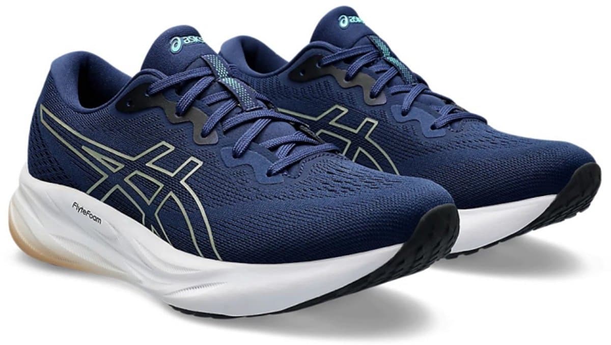 ASICS GEL-PULSE 15: unisex hardloopschoen blauw maat 40.5 thumbnail 3