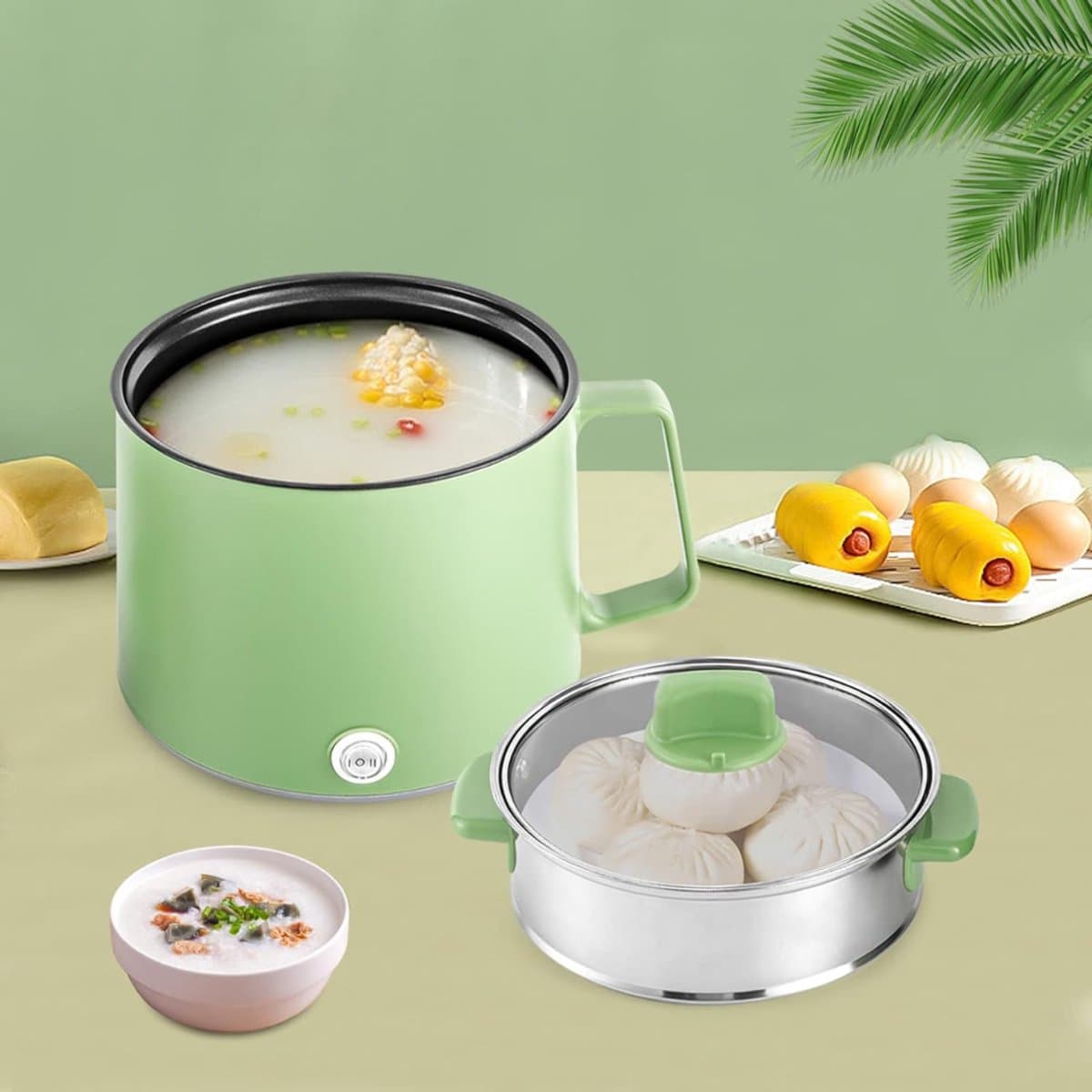 SAVI® Multicooker - Multicookers - Groen - ‎17cm x 17cm x 24cm thumbnail 4