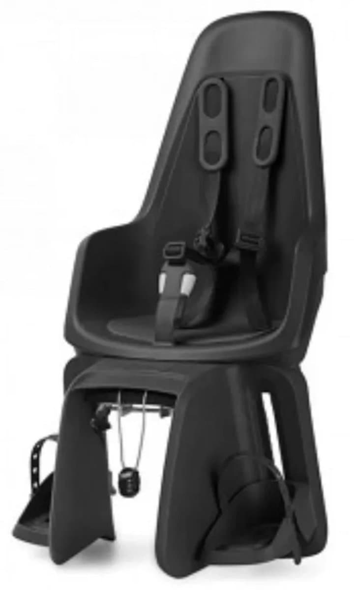 Bobike One Maxi E-BD/bagagedragermontage - Urban Black - fietsstoeltje - kinderzitje - achterzitje - fietszitje - voor achterdrager van een fiets of e-bike