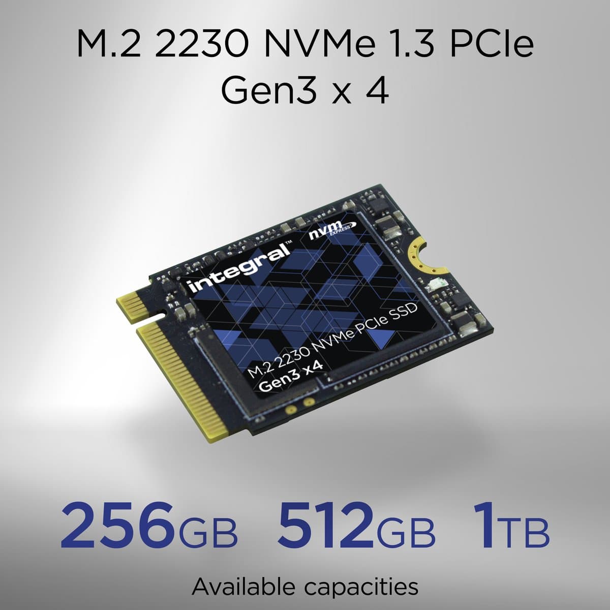 Integral 256GB M.2 2230 NVMe SSD Gen3 | 3000 MB/s Snelheid | Steam Deck / ROG Ally Upgrade thumbnail 3