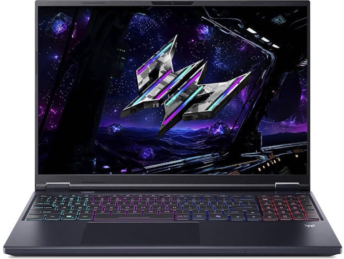 Acer Predator Helios Neo 16 AI PHN16‑73‑9228 - Gaming Laptop - 16 inch - RTX 5070 Ti - Core Ultra 9 - 2 TB SSD - 64 GB RAM - QWERTZU