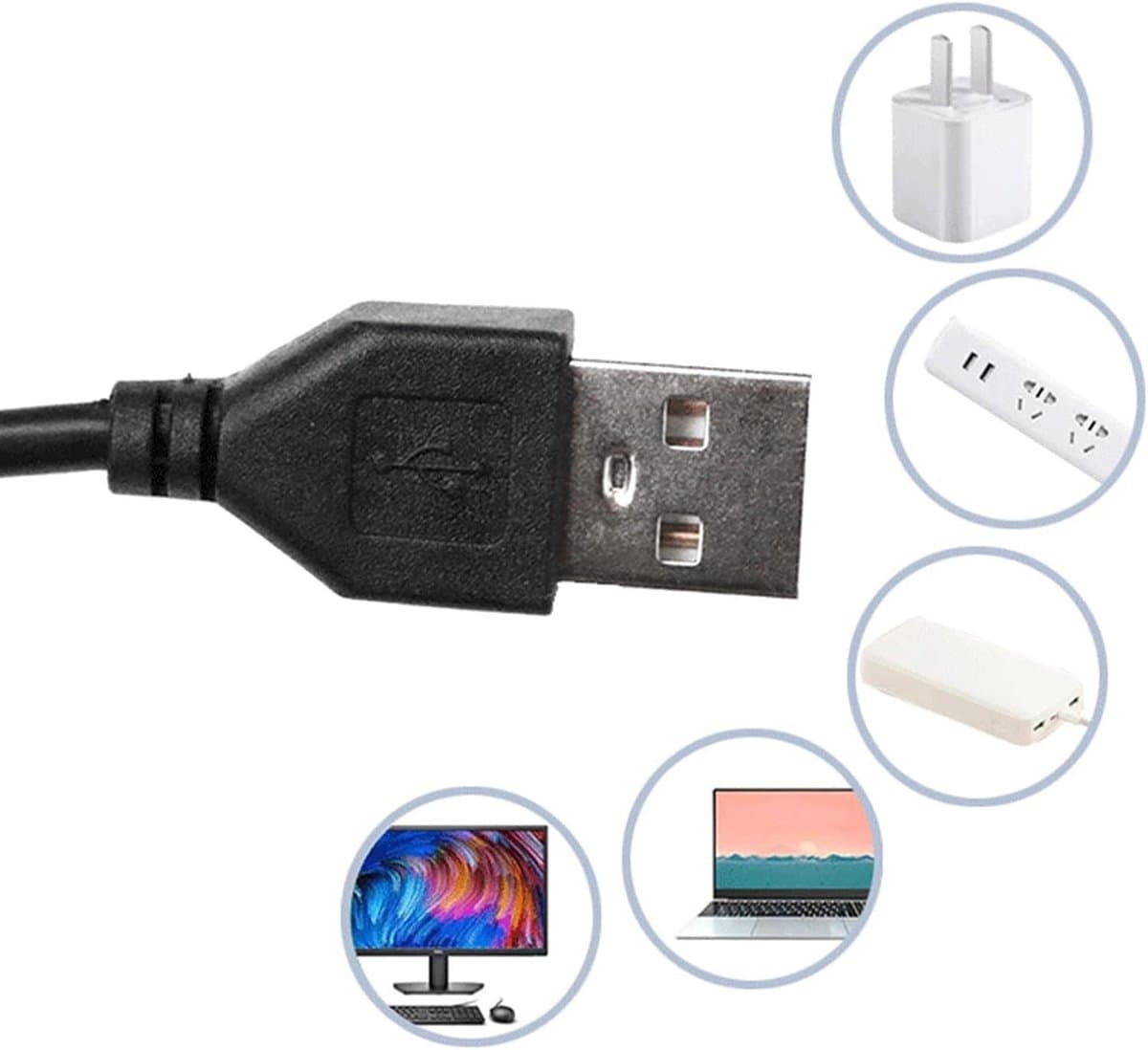 RFWR® Draagbare selfie-lichtring met clip en oplaadbare functie voor smartphonefotografie thumbnail 8