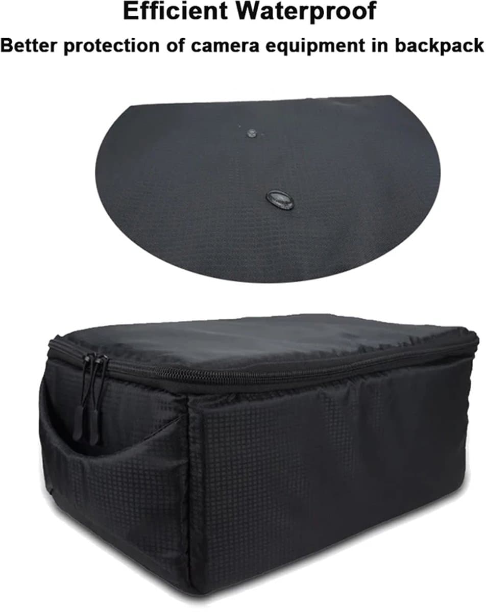 Qendore Bolzano 10L cameratas fototas opbergtas voor Canon Nikon Olympus Fuji Pentax Sony foto camera video thumbnail 2