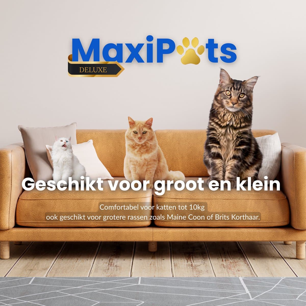 Maxipets NOVA Black - 80L Automatische Zelfreinigende Kattenbak thumbnail 3