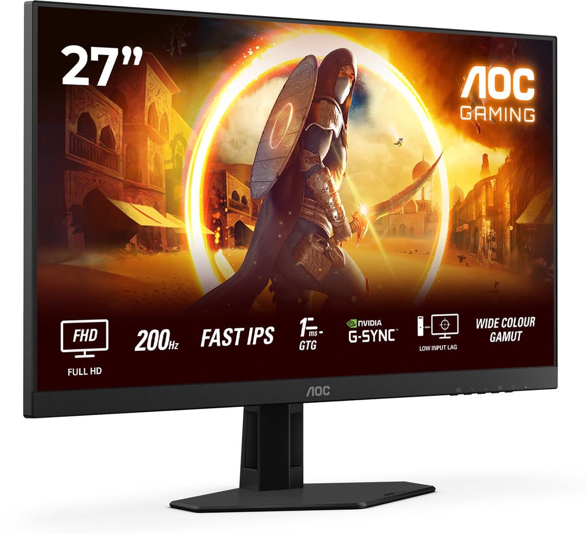 AOC 27G4HRE – 27" Full HD Gaming Monitor 200Hz IPS thumbnail 6