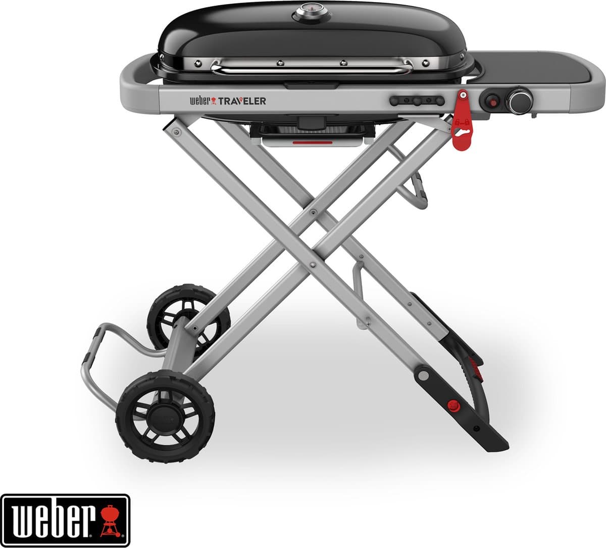 Weber Traveler - Draagbare gasbarbecue met 2065cm² grill