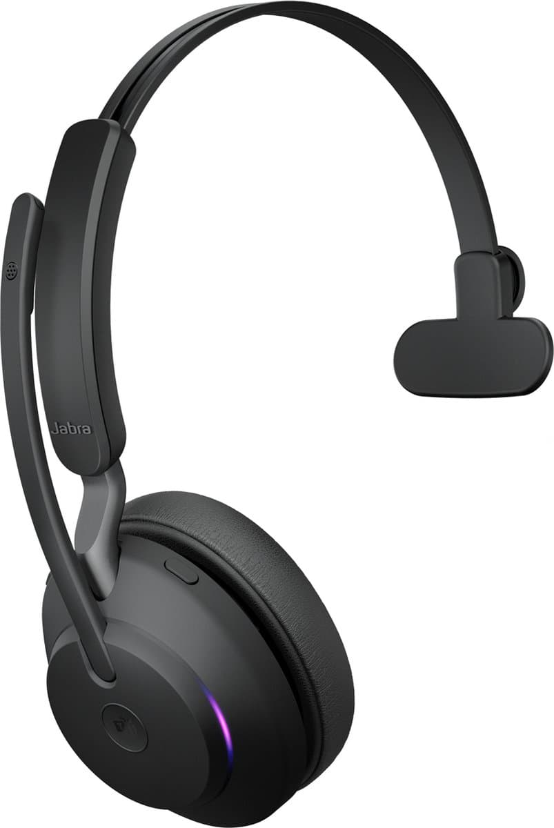 Jabra Evolve2 65 MS Mono - Bluetooth Headset - op oor - omkeerbaar - draadloos - USB-A - ruisisolatie thumbnail 4