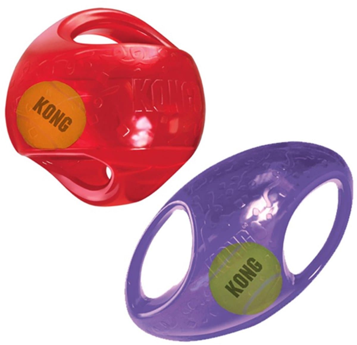 Kong Jumbler Ball - Assorti Kleur - M/L - Honden Speelgoed - Ø14 cm thumbnail 8