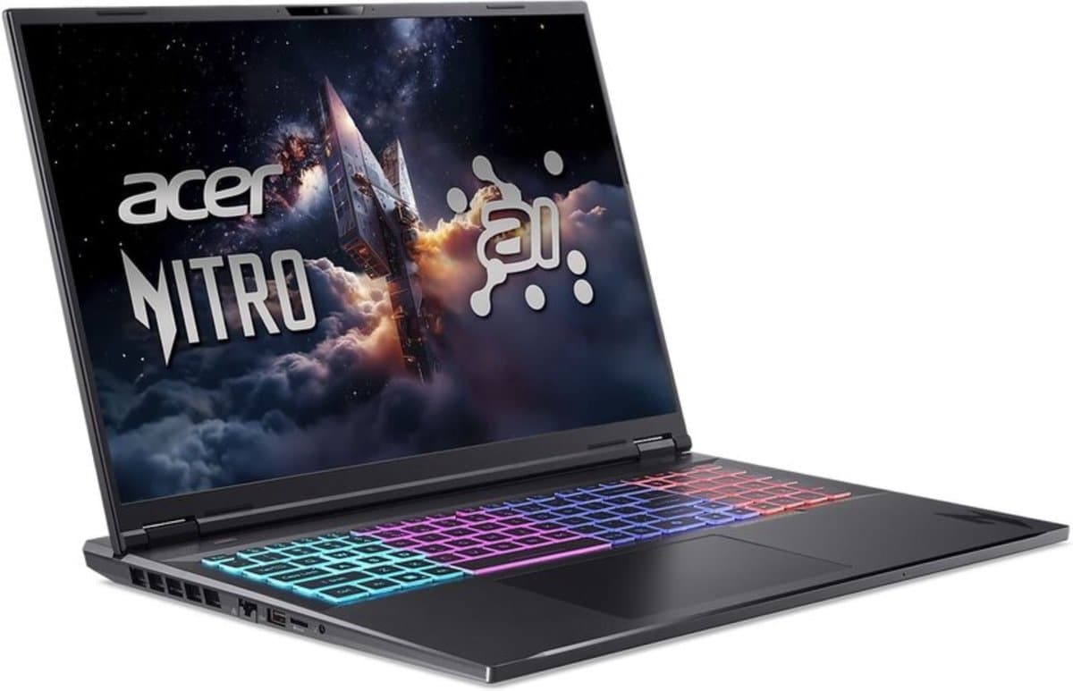 Acer Nitro 18 AI - RTX 5070 Ti gaming laptop thumbnail 4