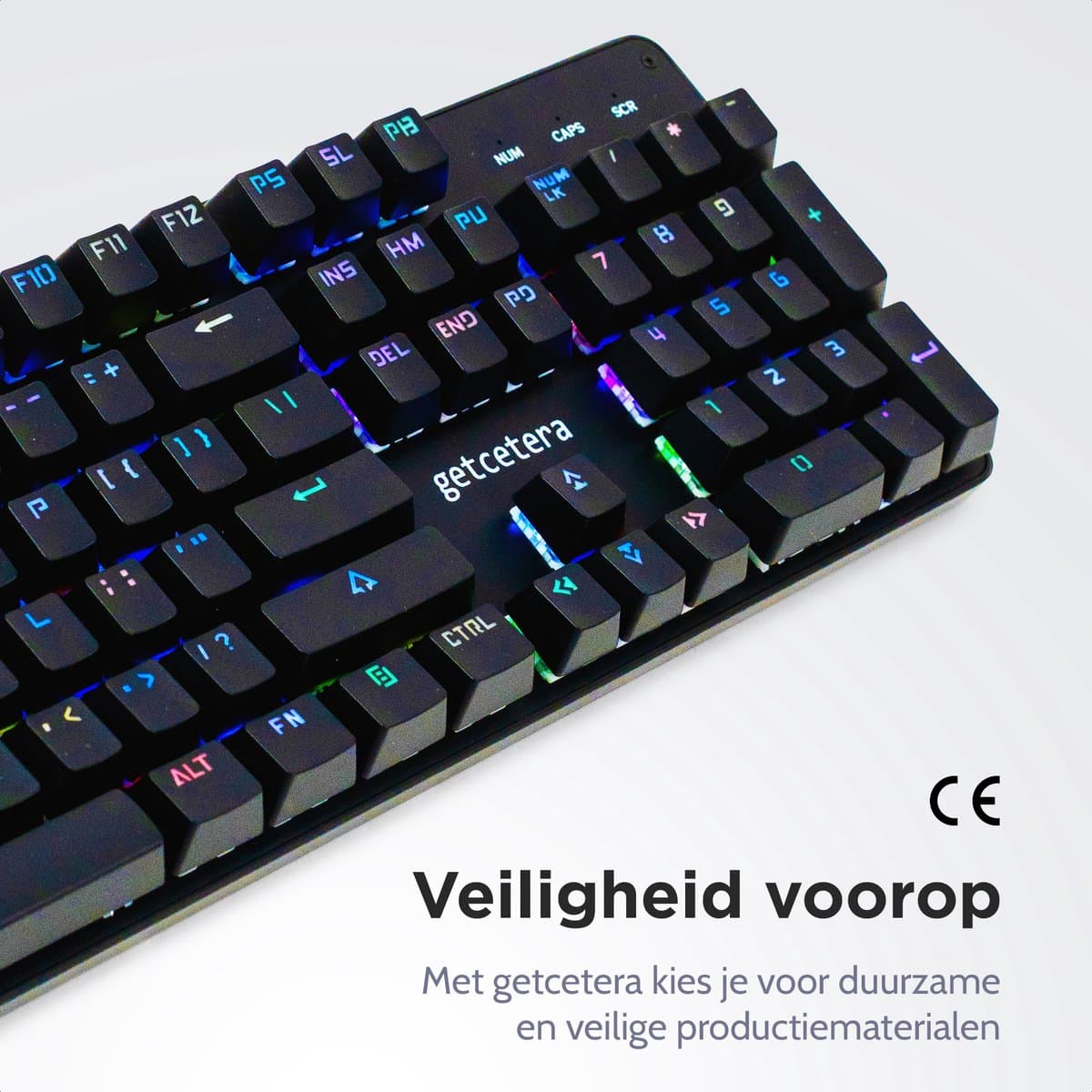 getcetera Mechanisch Gaming Toetsenbord 104 Toetsen Red Switches thumbnail 8