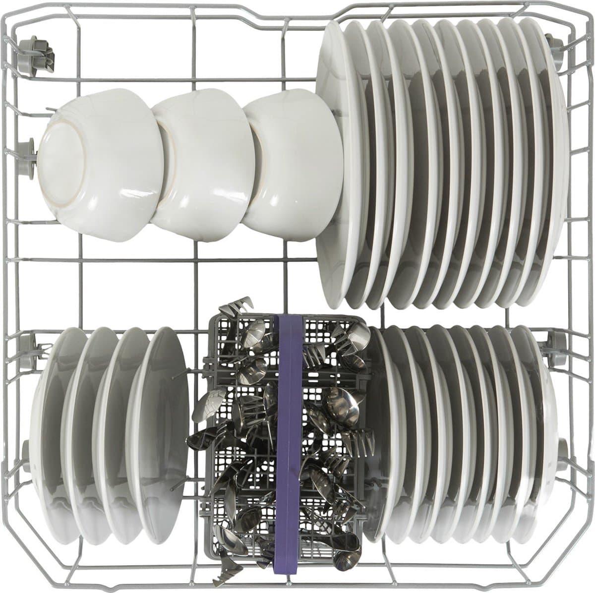 Beko DVN06430X - Vrijstaande Vaatwasser - 14 couverts - SelFit - Schuivende bestekbak thumbnail 8