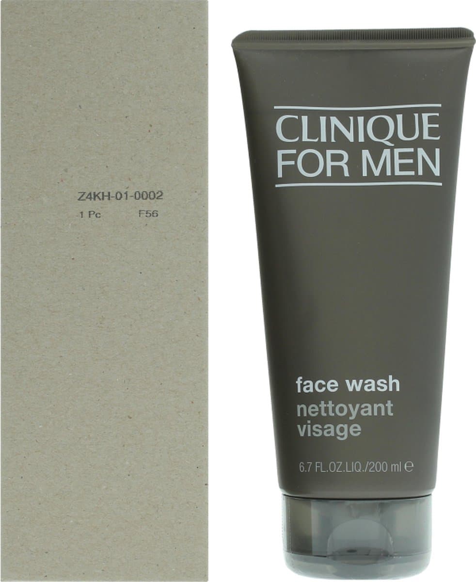 Clinique For Men Face Wash Normale tot Droge Huid Gezichtsreiniger - 200 ml thumbnail 4