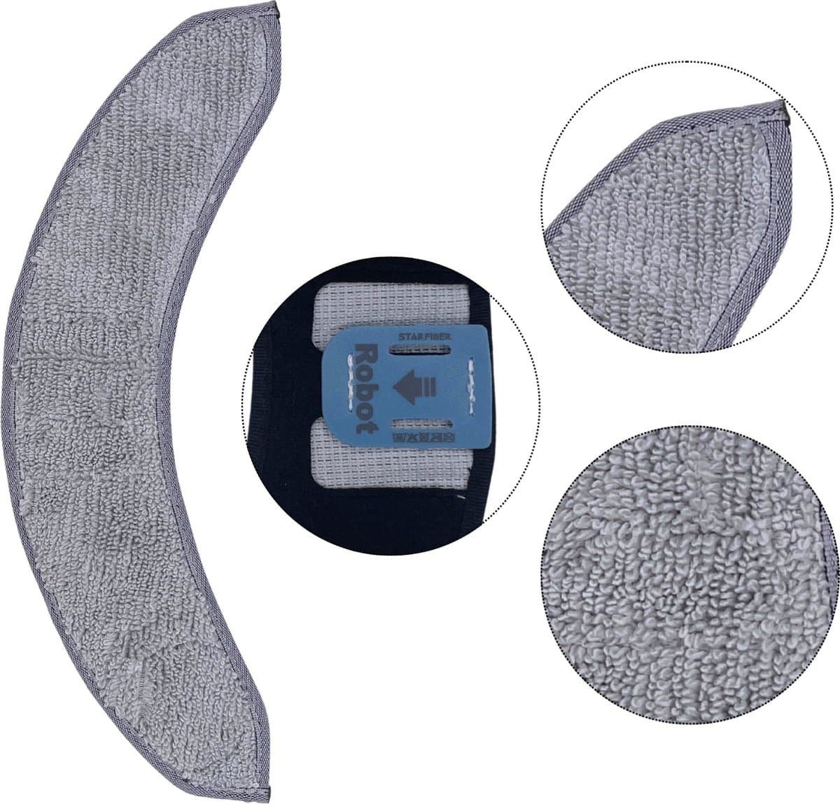 Accessoirespakket voor iRobot Roomba Combo J7 PLUS / Combo J9 PLUS - Filter/Dweil/Zijborstel/Afzuigrol thumbnail 4