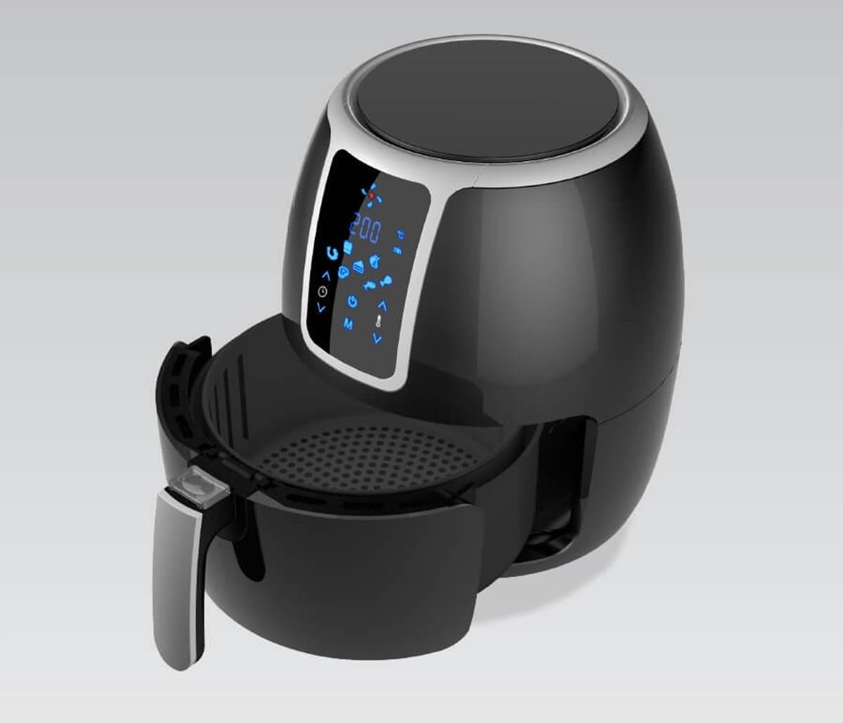 Maestro vetvrije friteuse, 1500W, 3,7L, zwart, MR-756 thumbnail 2