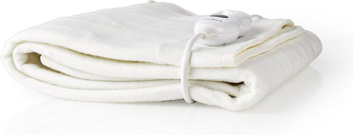 Nedis Elektrische Onderdeken – 1 Persoon Warmtedeken – 150x80 cm – 3 Warmtestanden – Wasbaar thumbnail 2