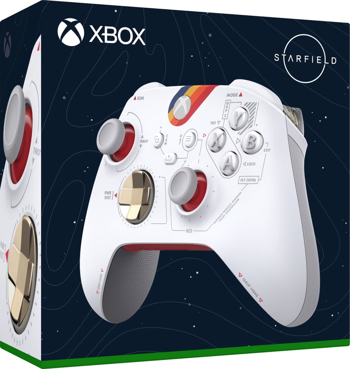 Xbox Draadloze Controller - Starfield Limited Edition - Series X & S - Xbox One thumbnail 5