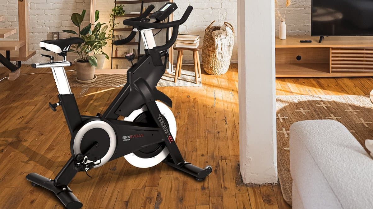Toorx SRX Evolve Spinningfiets: 24 niveaus, Zwift-compatible thumbnail 3