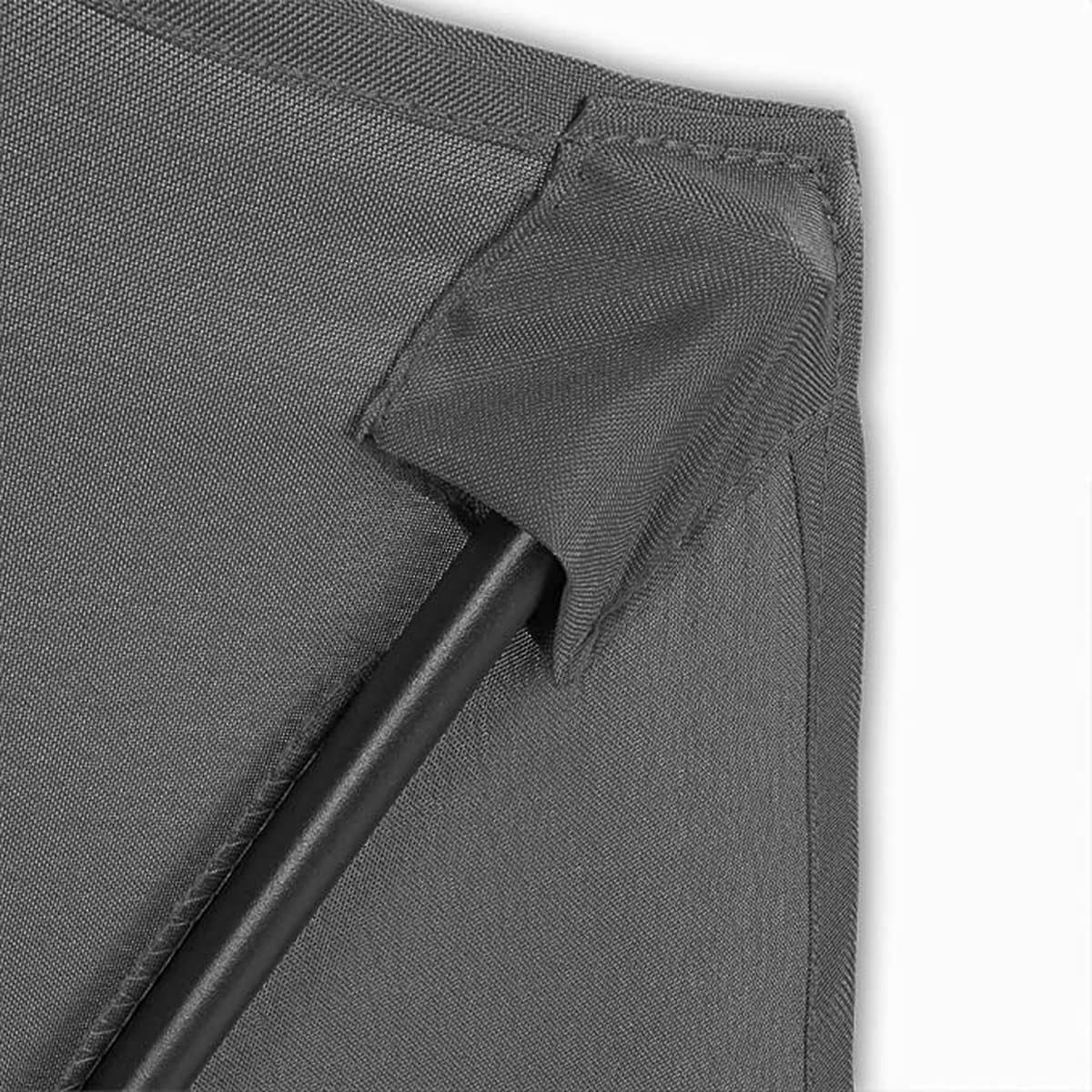 Parasol - Half Rond - Balkonparasol - 250 cm - Antraciet thumbnail 3