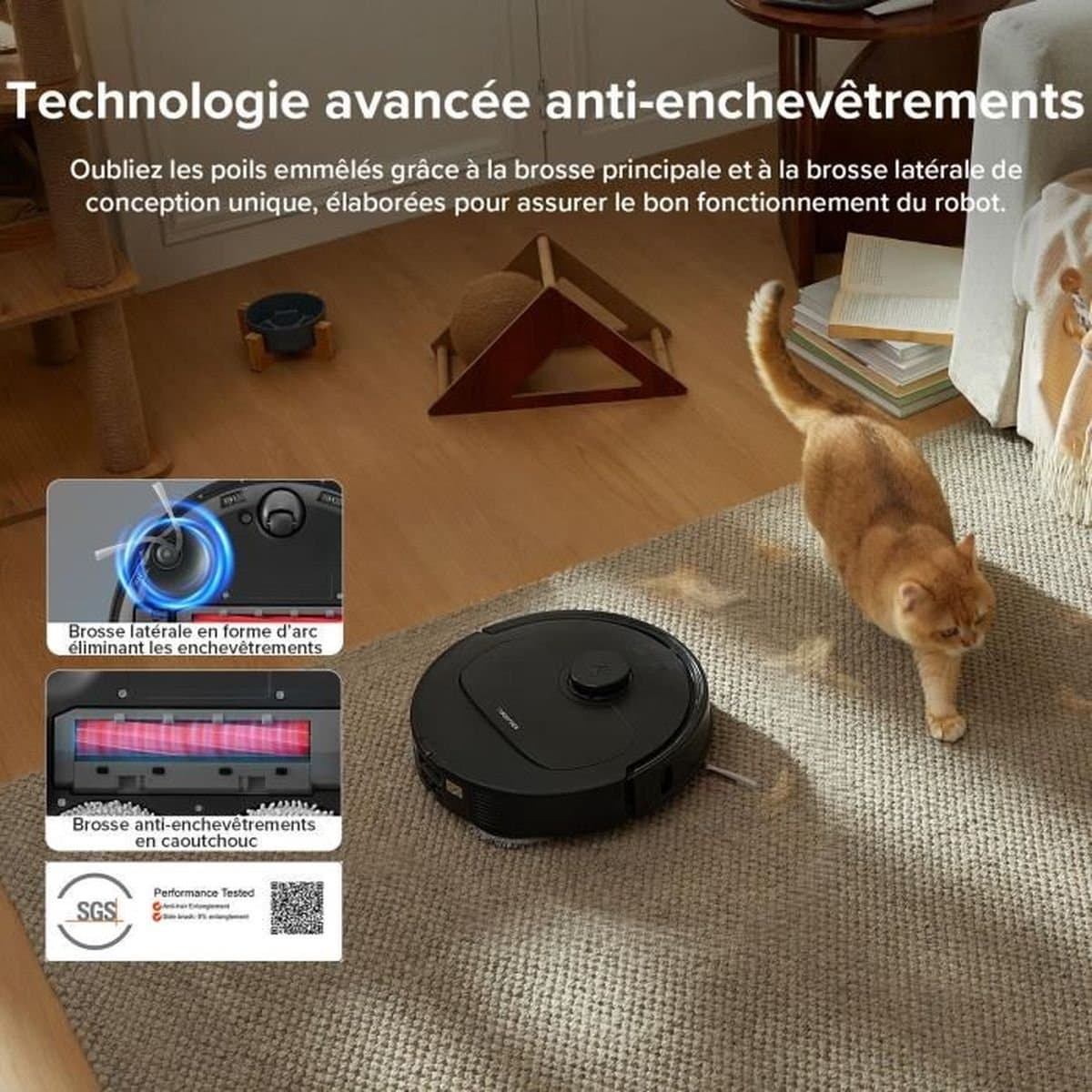 Roborock QR 598 met 8.000 Pa en multifunctioneel dock thumbnail 7